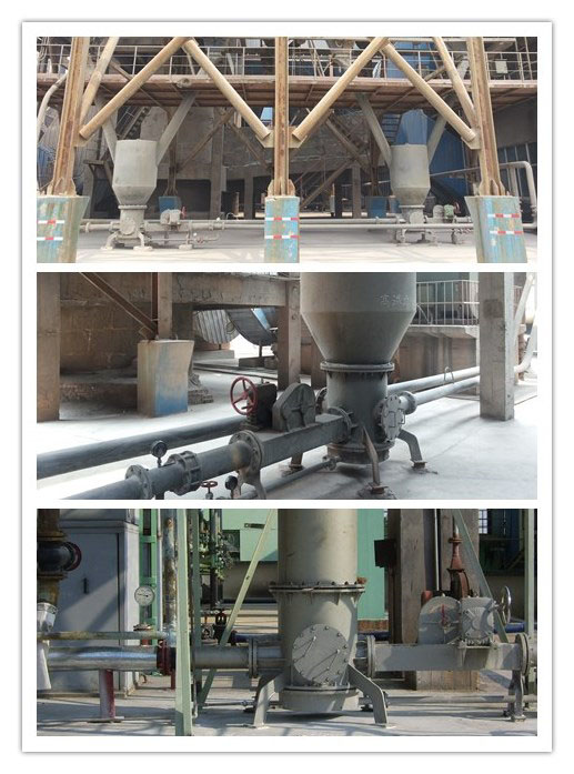 泰華氣力輸送現場